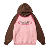 Men Hoodie Airbrush Outline Printed Hoodie