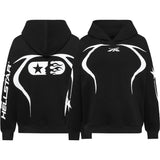 HS Outfit: Hoodie/Pants (Separate Purchase Options) Print Casual for Men and Women