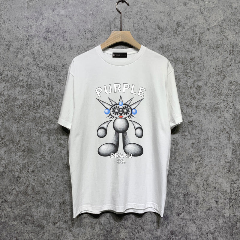 Purple Brand T Shirt Short Sleeve T-shirt Blouse