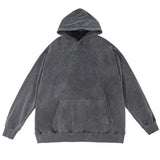 Men Hoodie Washed and Worn Hooded Sweater Men's Autumn and Winter Loose Casual