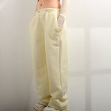 Women Pants Autumn Loose Hooded Casual Top Straight Casual Pants