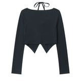 Women Long Sleeve T-shirt Short Cardigan Long Sleeve T-shirt for Girls