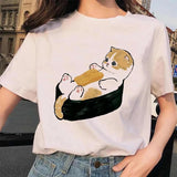 Summer New Women's T-shirt Fun Kawaii Cartoon