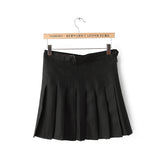 Women Skirt Pleated Skirt Preppy Style Skirt