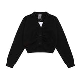 Women Sweater Cardigan Sweater Women's Autumn Leisure Long Sleeve Button