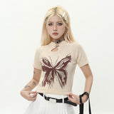 Women Sweater Knitted Short-Sleeved T-shirt Women's Short Summer Top