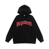 Men Hoodie Printed Hoodie Washed Autumn Long Sleeve Loose