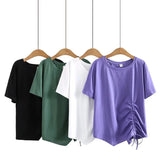 Women T-shirt T-shirt plus Size Women's Summer Short Sleeve