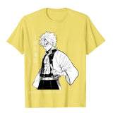 Classic Photo Sanemi Demon Anime Premium Cotton