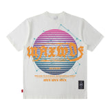 Men T Shirt Short Sleeve Men's Hip Hop Dark Printed Loose T-shirt