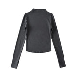 Women T-Shirt Bottoming Shirt Women Autumn and Winter Long Sleeve T-shirt