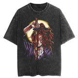 Hip Hop Streetwear Oversize T Shirt Women Anime