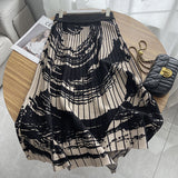 Women Skirt Knitted Skirt Autumn Artistic Style