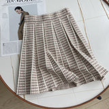 Women Skirt Knitted Skirt Autumn and Winter High Waist Short Skirt
