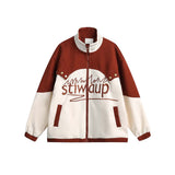 Unisex Sweater Autumn Retro Casual Baseball Uniform