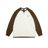 Unisex Hoodie Raglan Sleeve round Neck Men's and Women's Tops Baggy Coat