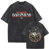 Washed Vintage Bad Omens Band Tshirt THE DEATH