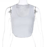 Women Halter Tops Summer Sexy Hot Girl Slim Vest