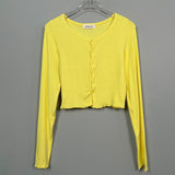 Women Long Sleeve Shirt Short Cardigan Long Sleeve Top for Women Autumn and Winter