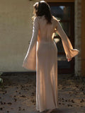 Women Sweater Dress Dress Knitted Thin Autumn Winter Long Dress