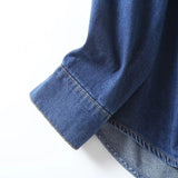 Women T-shirt Fashion Women's Wear Denim Shirt Women Autumn and Winter Loose