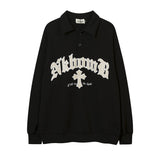 Men Hoodie Embroidered Sweater Men's Loose Casual Spring and Autumn