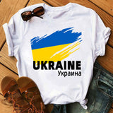 Women's Independence Day T Shirt T-shirt Women's Short Sleeve Heart Printing Loose