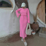 Women Sweater Dress Long Sleeve Fall/Winter Sweater Dress Casual Knitted