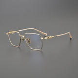 CHH Chrome Hearts Glasses Versatile Titanium Frame Ultra Light Box Frame Glasses Frame