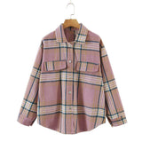 Women T-Shirt Autumn and Winter Long-Sleeved Woolen Coat Jacket