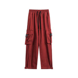Unisex Pants Autumn Washed Casual Pants