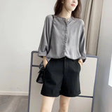Women T-shirt Denim Shirt Women's Spring Design Loose Top