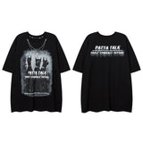 Men T Shirt Vintage Cute Short Sleeve T-shirt Men and Women Ins Style Country