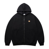 Unisex Hoodie Vintage Waffle Loose Hooded Sweater Men's and Women's Tops Autumn