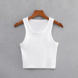 Women Camisole Summer Women's Solid Color Sports Slim-Fitting