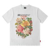 Men T Shirt Printed Short Sleeve Loose Street Fashion Brand Couple T-shirt Men and Women