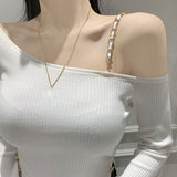 Women Long Sleeve Shirt Women's Slim Bottoming Shirt Sexy Short