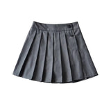 Women Skirt Summer High Waist Pleated Skirt Female Preppy Style Skirt