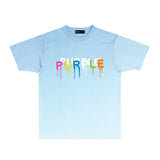 Purple Brand T Shirt Short Sleeve T-shirt Blouse