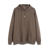 Men Hoodie Hooded Sweater Men's Autumn and Winter Long Sleeve