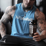 Men's T Shirt Vest Men's Summer Letter Printed Sleeveless