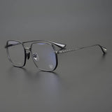CHH Chrome Hearts Glasses Versatile Pure Titanium Ultra Light Eyewear Frames