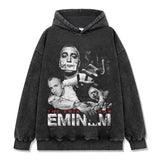 Detroit Eminem T Shirt Vintage Washed Old T-Shirt