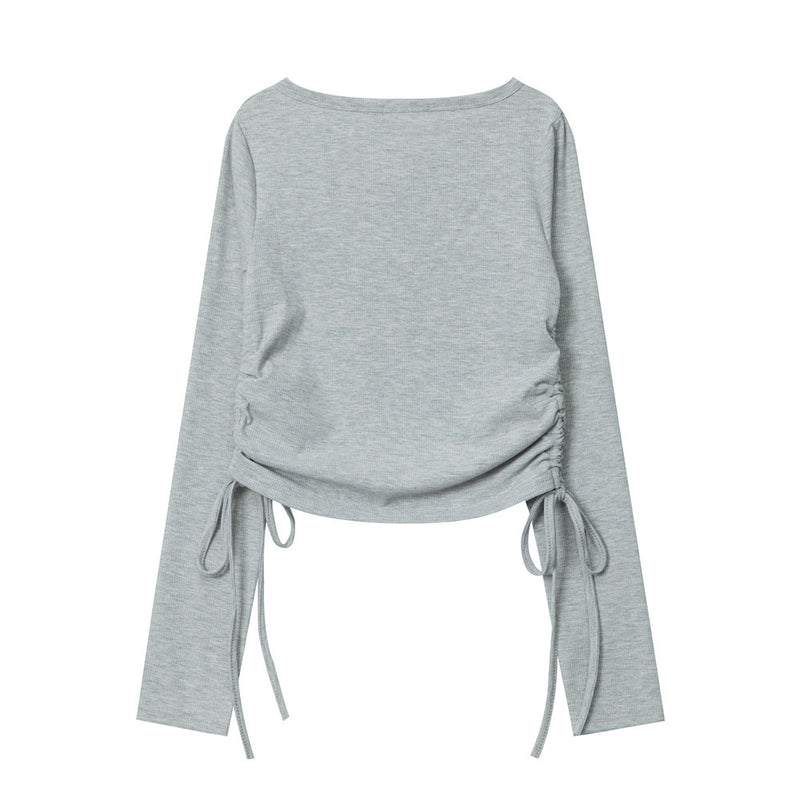 Women Long Sleeve T-Shirt Long Sleeve T-shirt Women's Spring and Autumn Letter Print Casual