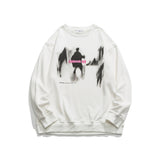 Unisex Sweatshirt Neutral Women's Clothing round Neck