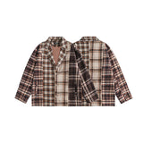 Unisex Jacket Autumn Assembly Plaid Blazer