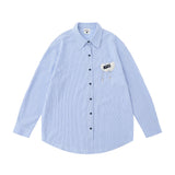 Men Long Sleeved T Shirt Thin Striped Long Sleeve Shirt Boys Ruan Handsome Loose Casual Outerwear Spring and Autumn