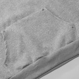 Men Hoodie Simple Personality Hooded Sweater Boys Turtleneck Zipper Pullover Loose Hoodie Autumn and Winter