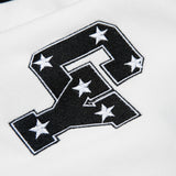 Men Hoodie Sweater Loose Men's Letter Embroidered Long Sleeve Polo Shirt