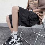 Men Sweatpants Workwear Shorts Men's Summer Loose Straight Casual